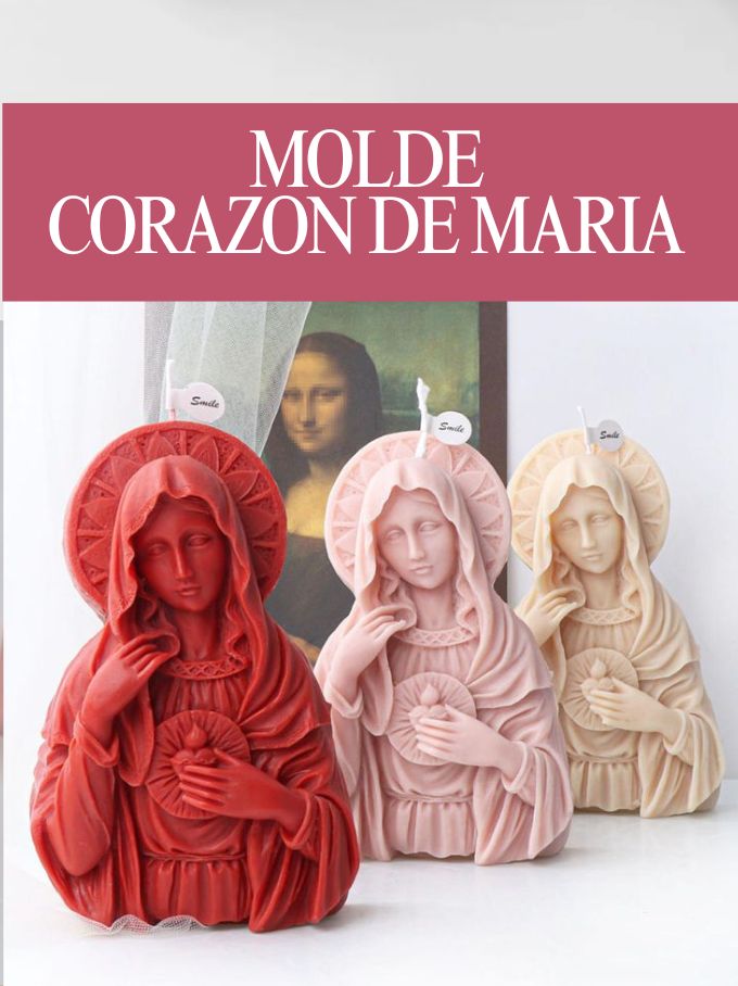 MOLDE CORAZON DE MARIA