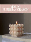MOLDE BURBUJA DE CORAZONES